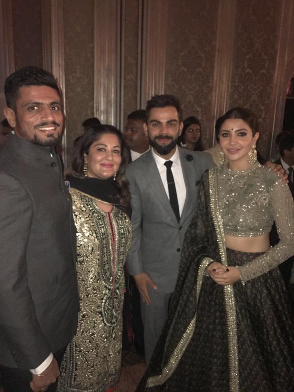 Sagarika ghatge reception
