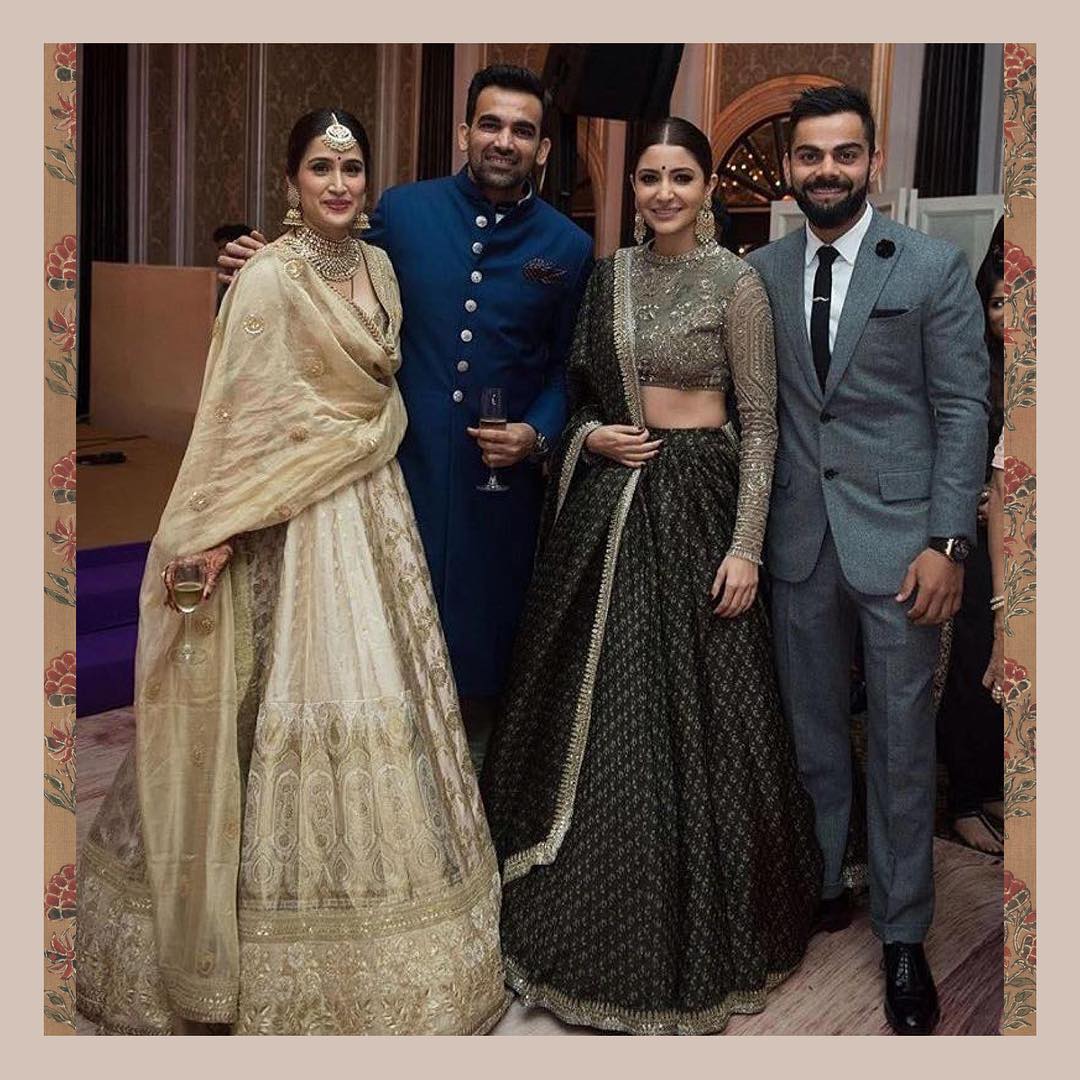 Sagarika ghatge reception