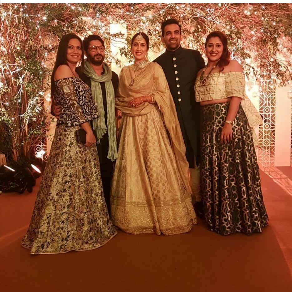 Sagarika ghatge reception