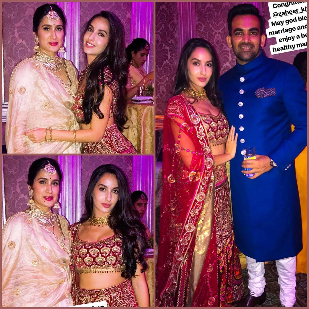 Sagarika ghatge reception