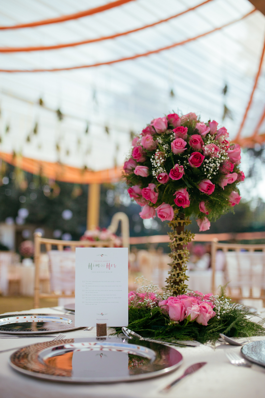 Wedding Dinner Table Decor