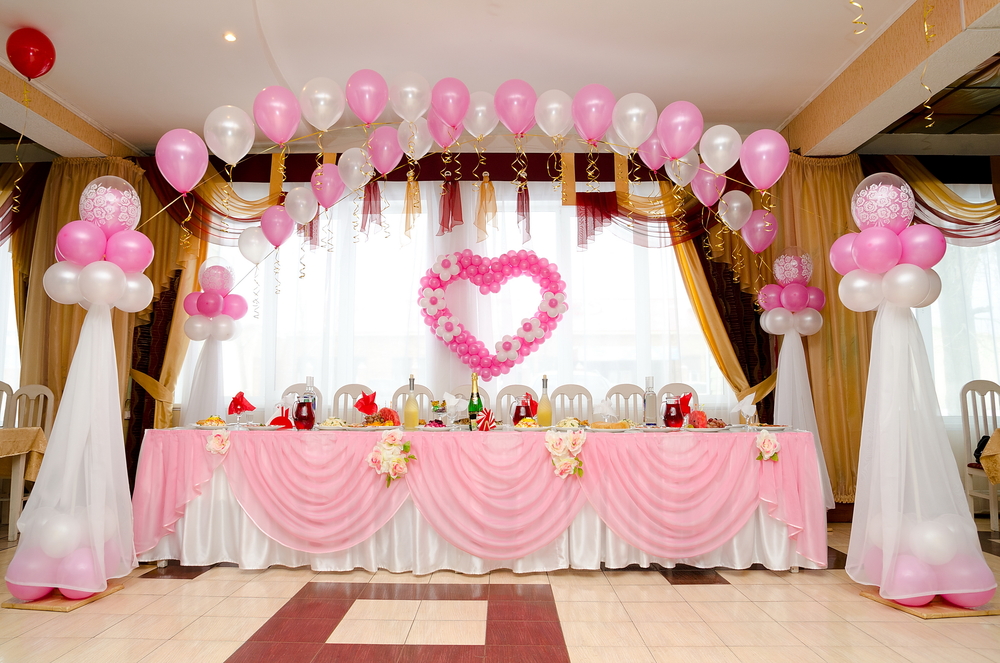 Balloon Decoration Ideas Birthday Decoration At Home Types Of Wood