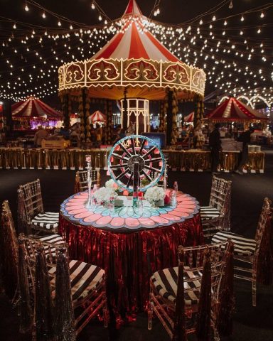 ferris wheel centrepieces