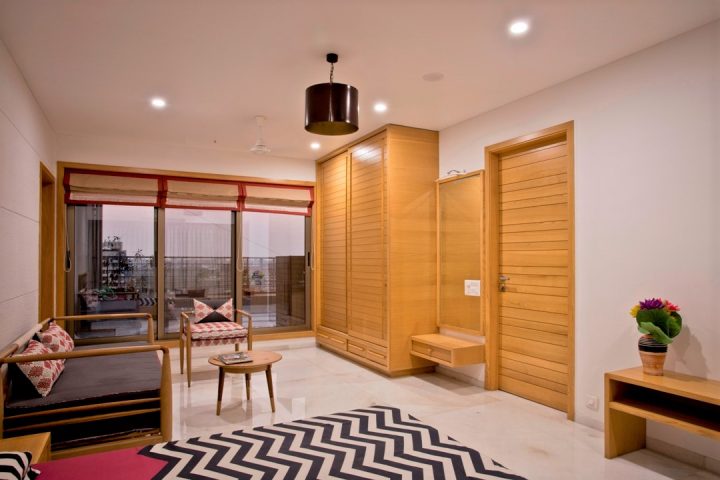 contemporary wooden wardrobe designs