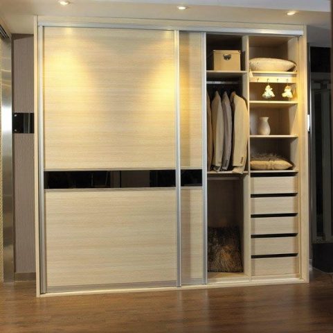 modular wooden wardrobe designs
