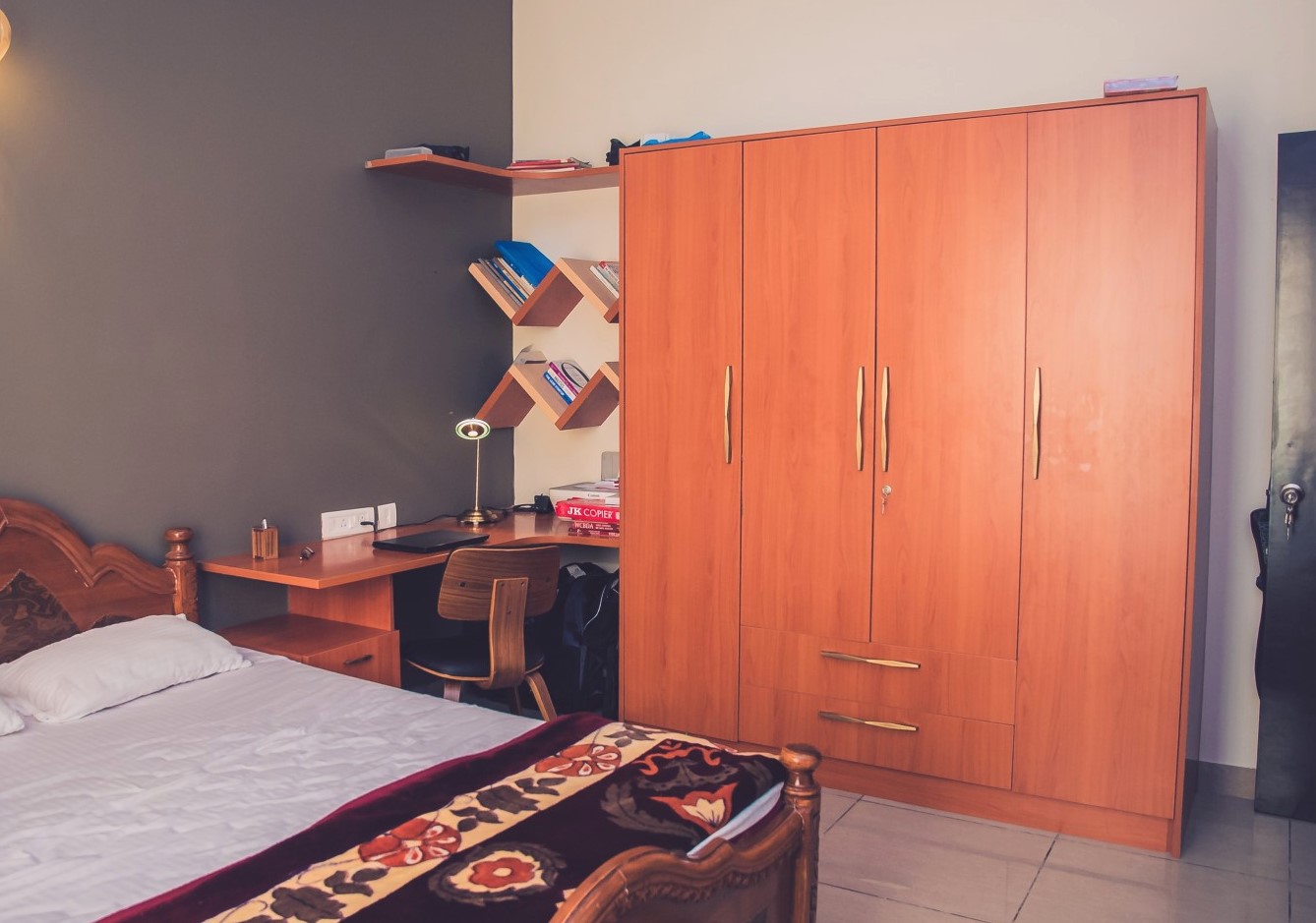 freestanding wooden wardrobe designs