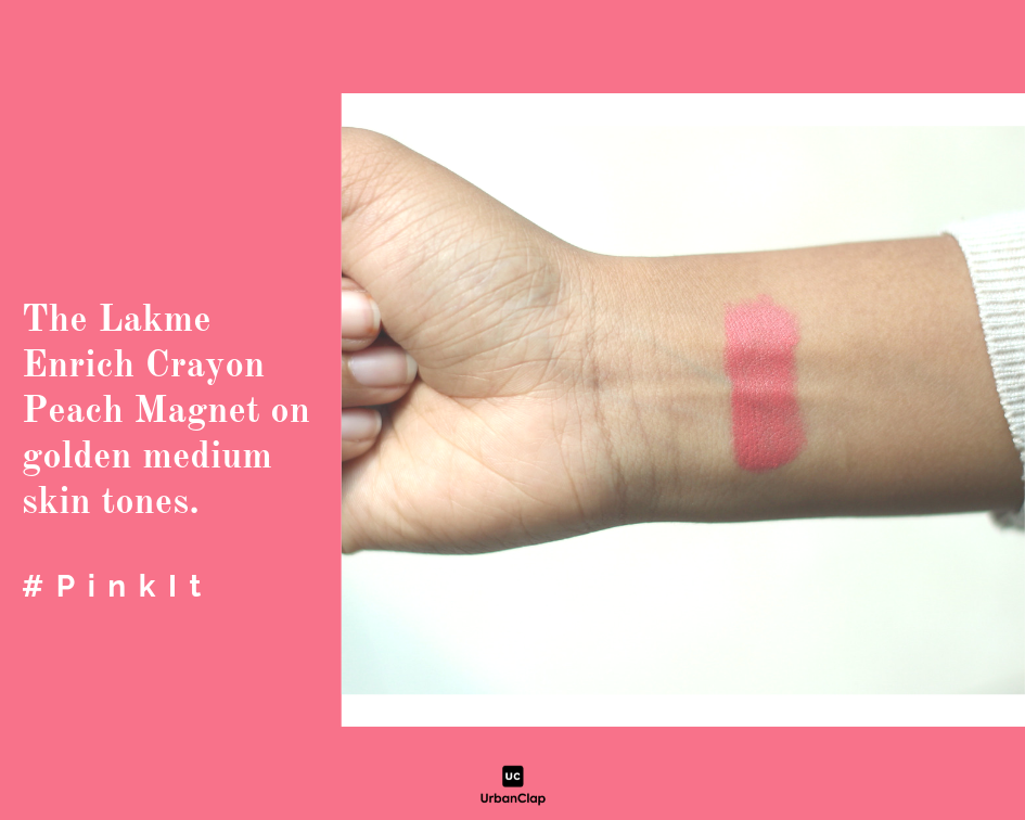 Lakme lip crayon peach Clearance