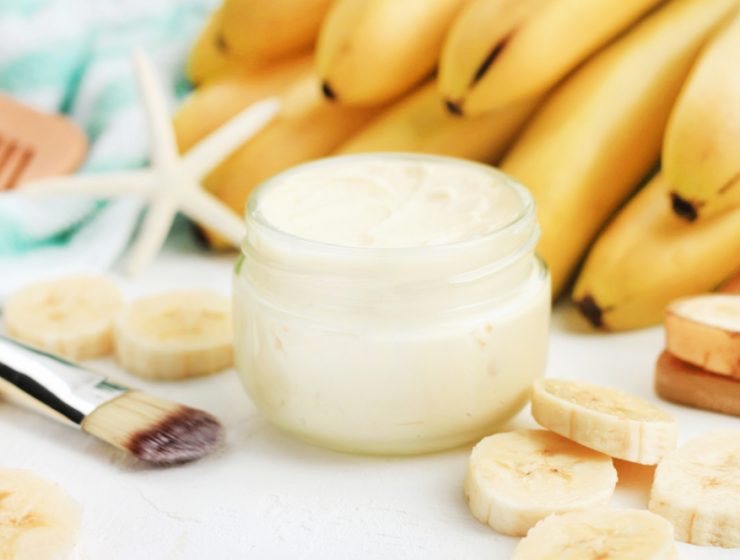 banana yogurt face pack